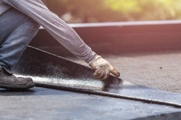 Professional Basement Waterproofing technician working in Tuscaloosa, AL